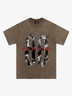 Original Photograph Letter Oversized Graphic T-Shirt