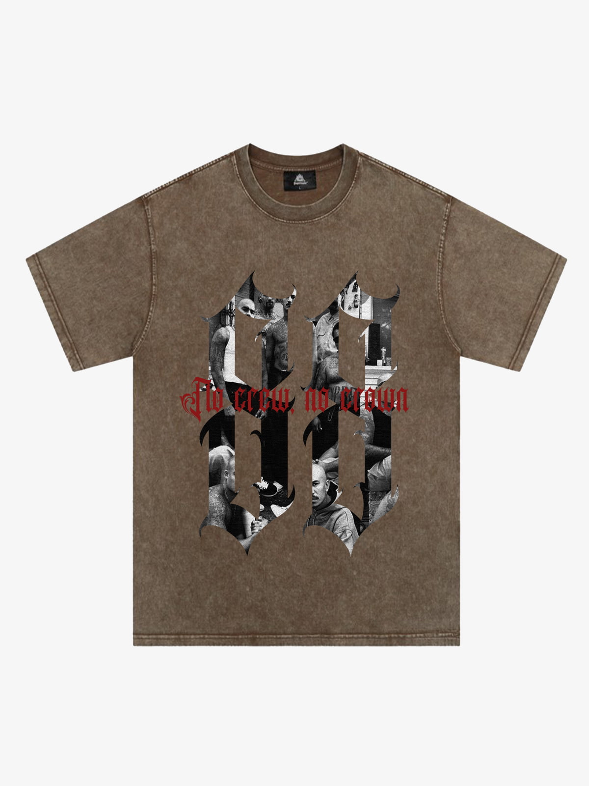 Original Photograph Letter Oversized Graphic T-Shirt