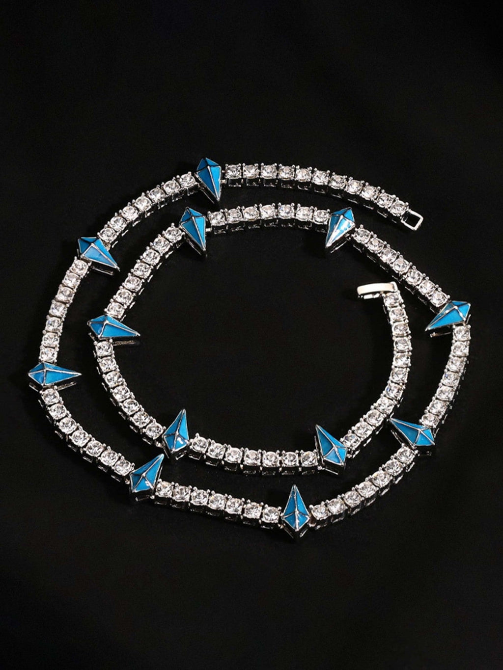 Theprecipice Hip Hop Collarbone Chain Necklace - 2221