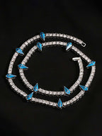 Theprecipice Hip Hop Collarbone Chain Necklace - 2221