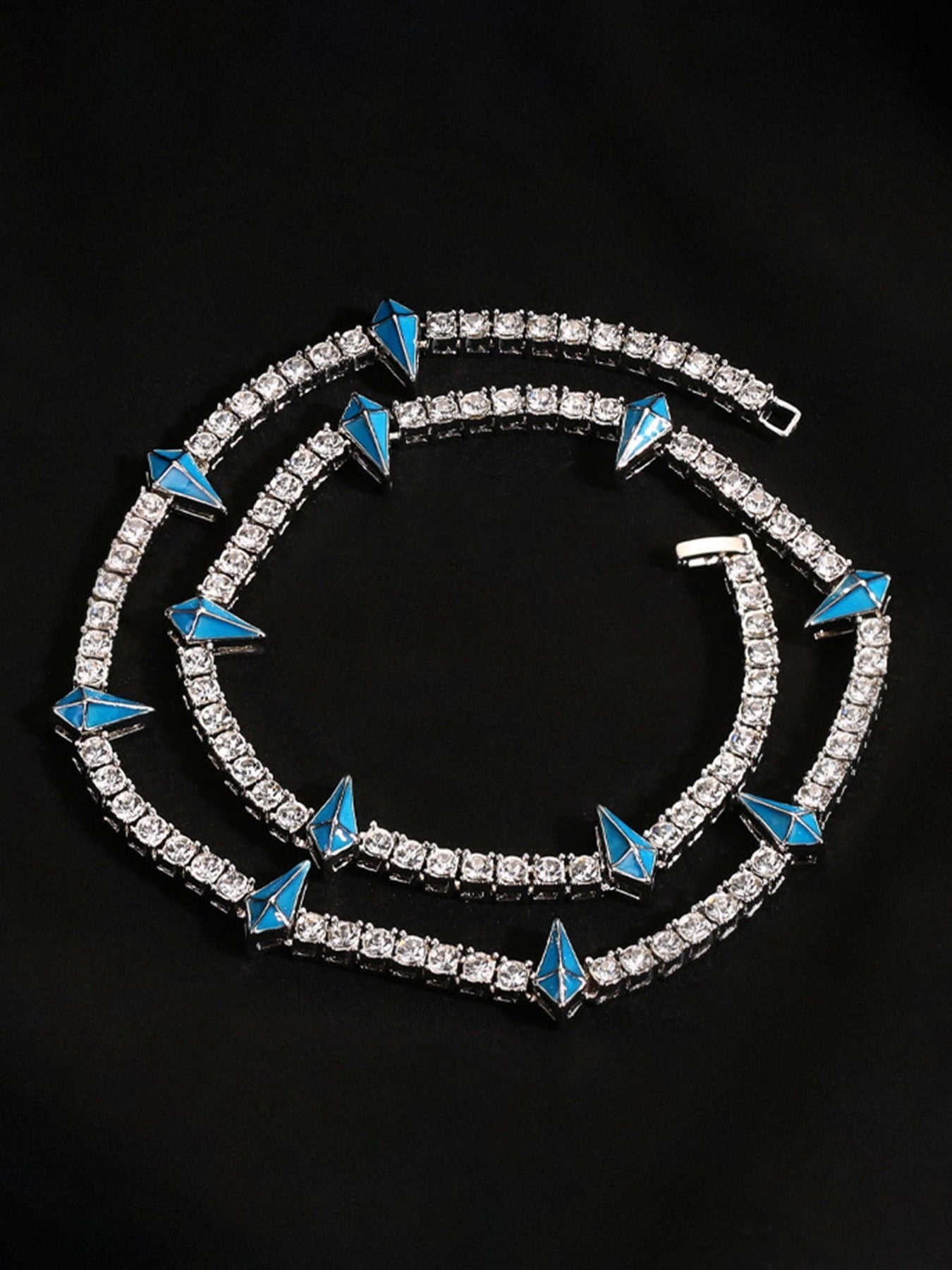 Theprecipice Hip Hop Collarbone Chain Necklace - 2221