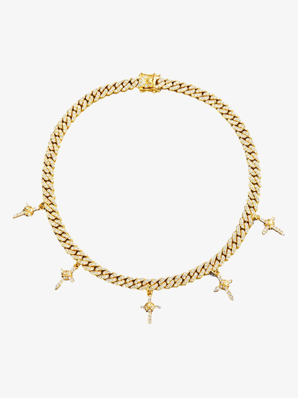 Theprecipice Cross Necklace - 1688