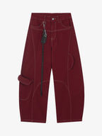 Retro Cargo Barrel Pants