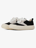 Theprecipice Chunky Round-Toe Color-Block Rap Sneakers