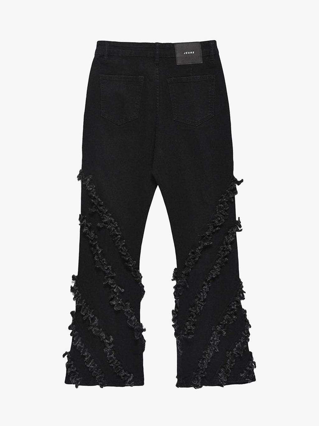 Theprecipice Vintage Rough Edge Flared Jeans - 1721