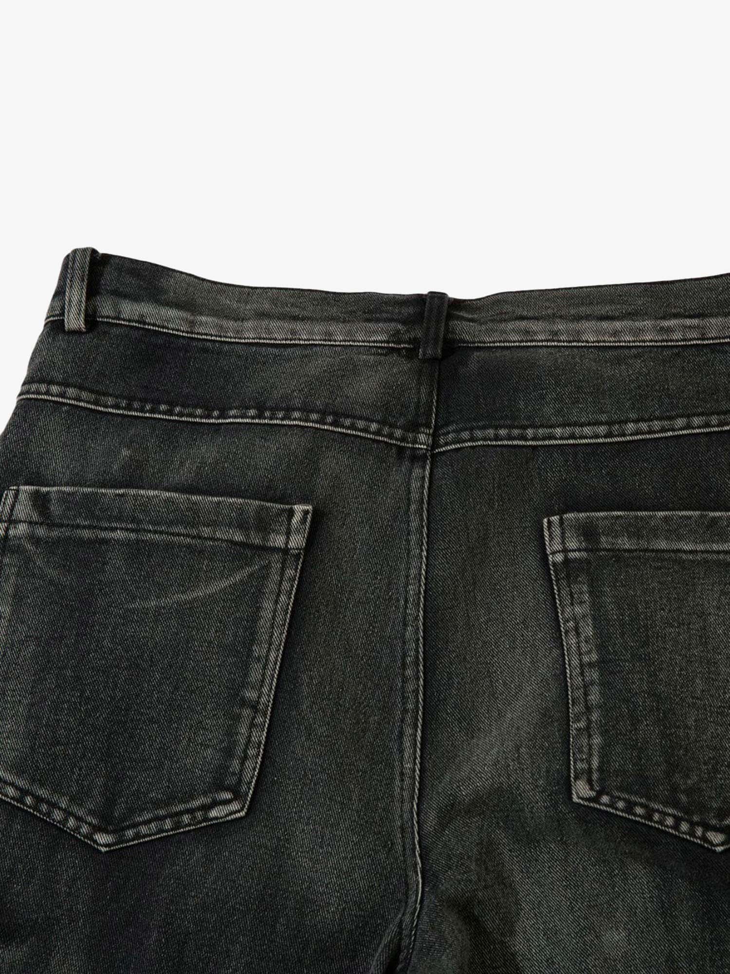 Theprecipice High Street Embroidery Hip-Hop Jeans - 2122