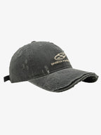 Theprecipice Ripped Denim Baseball Cap - 2028