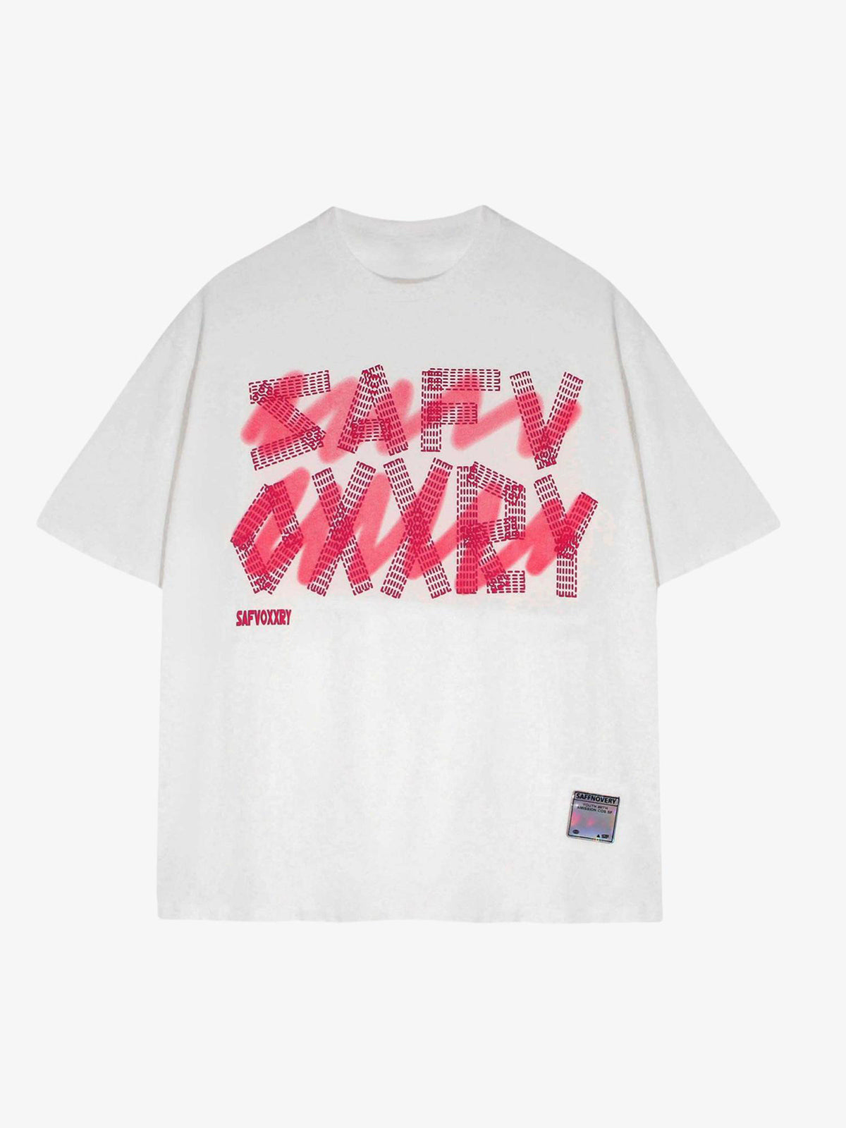 Theprecipice Creative Alphabet Printed T-Shirt