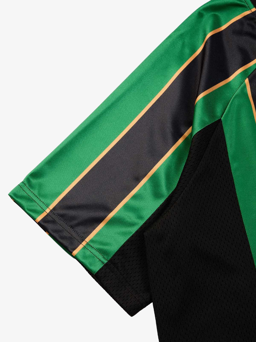 Original Retro Striped Spliced Sports Jersey T-Shirt - 2422