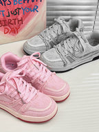 Theprecipice Retro Denim Sneakers - 2234