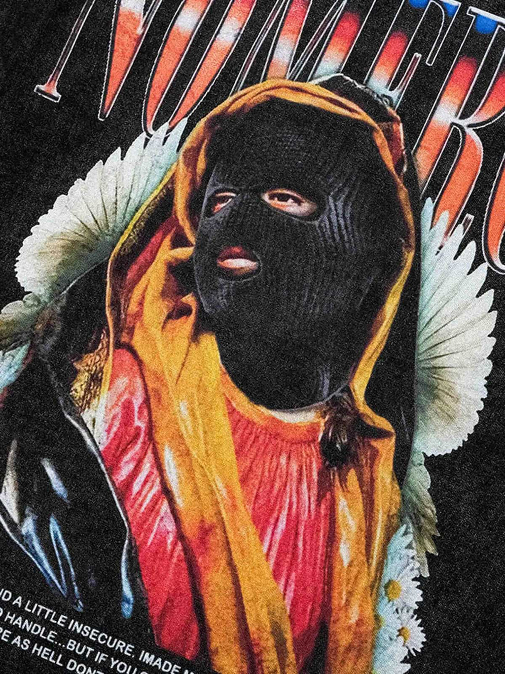 Theprecipice Hip Hop Washed Vintage Do-over T-shirt