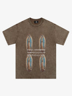 Original Virgin Mary Print T-Shirt
