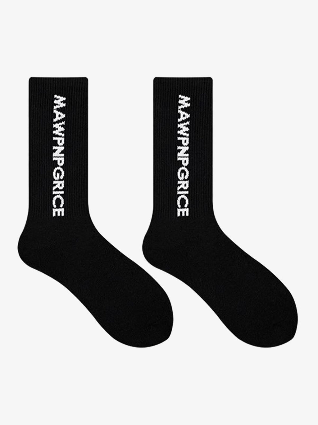Theprecipice Street Letter Sports Socks