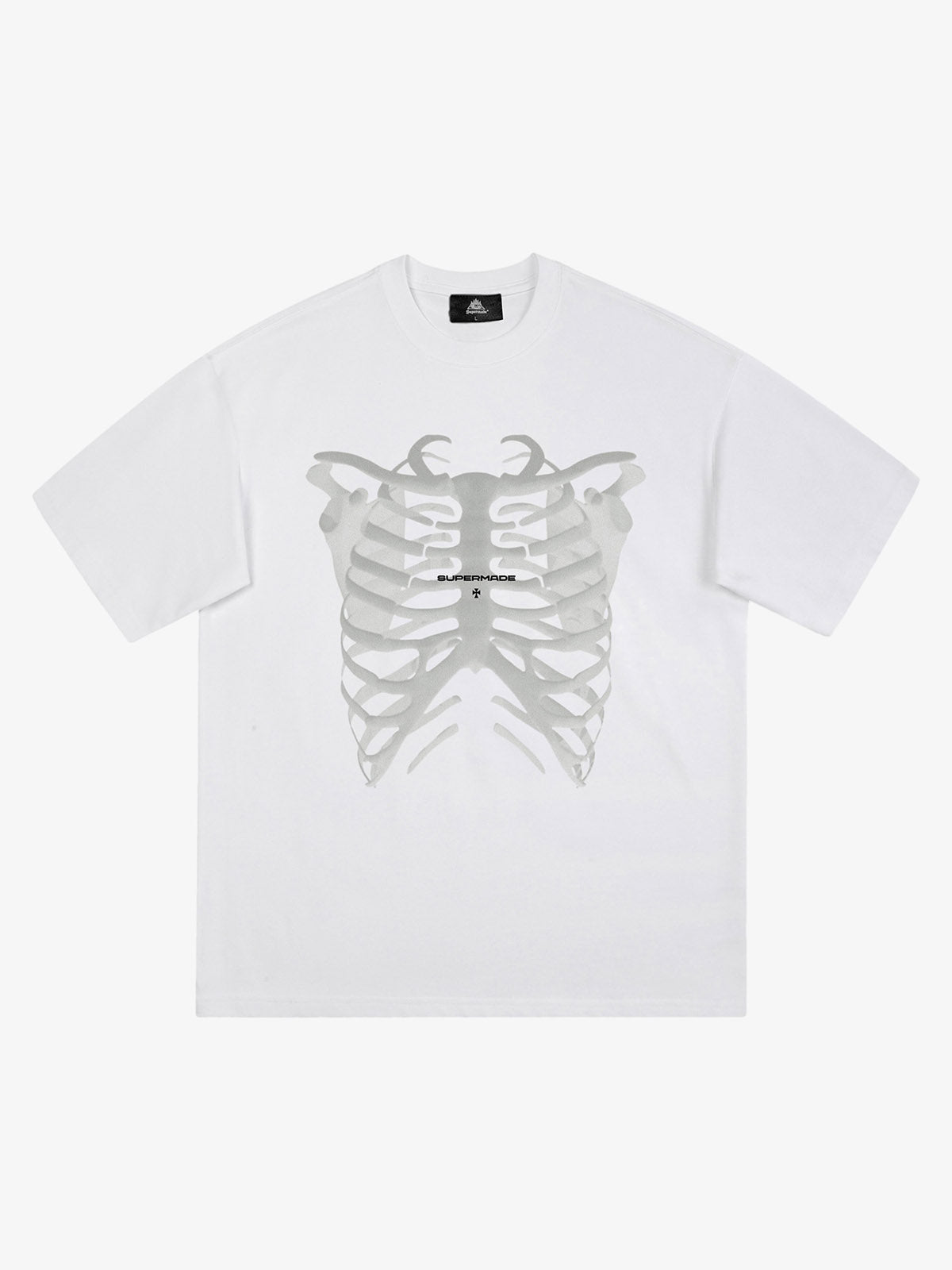 Theprecipice Skull Print T-shirt