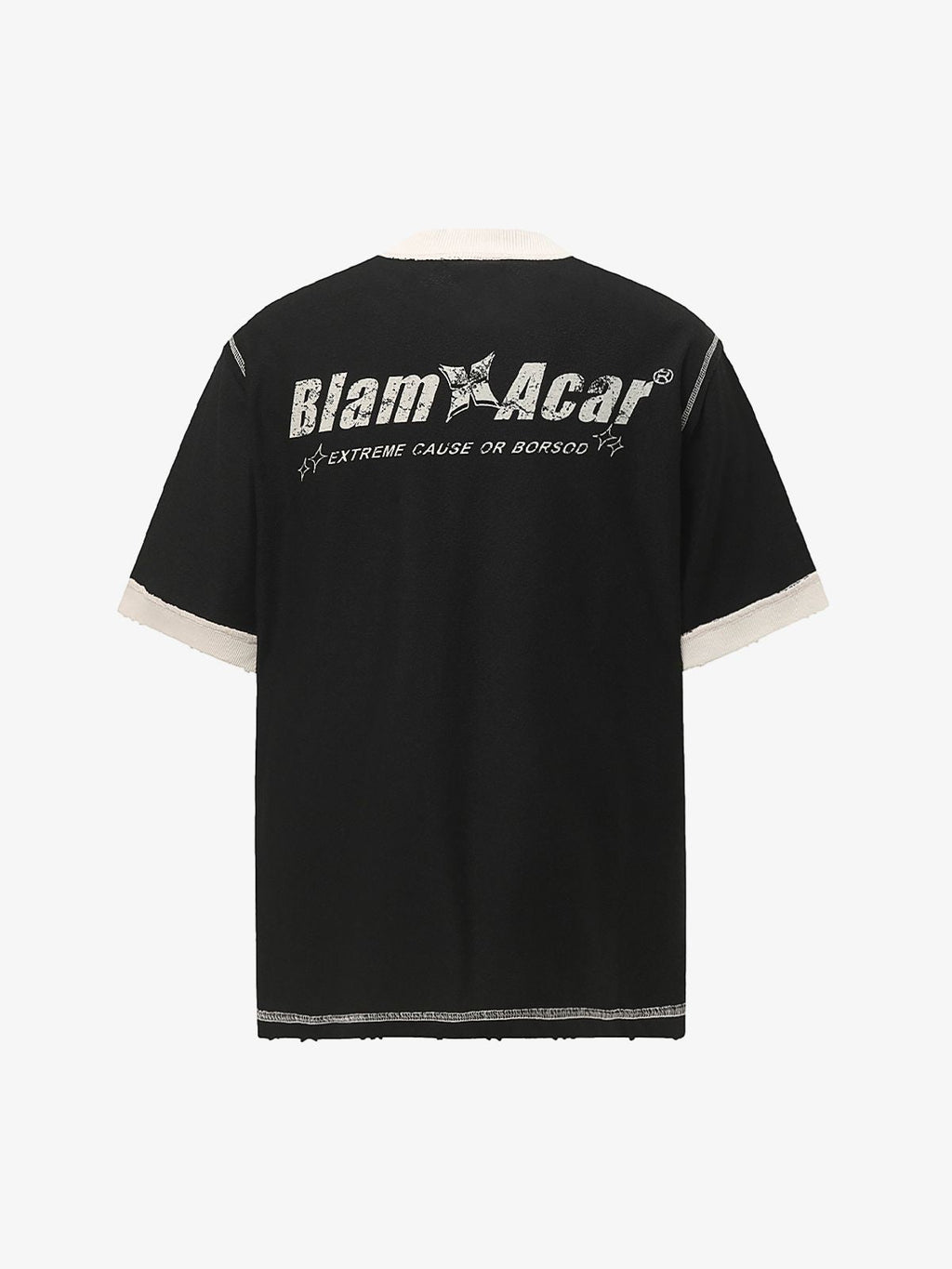 Distressed NO. 28 Jersey T-Shirt - 2442