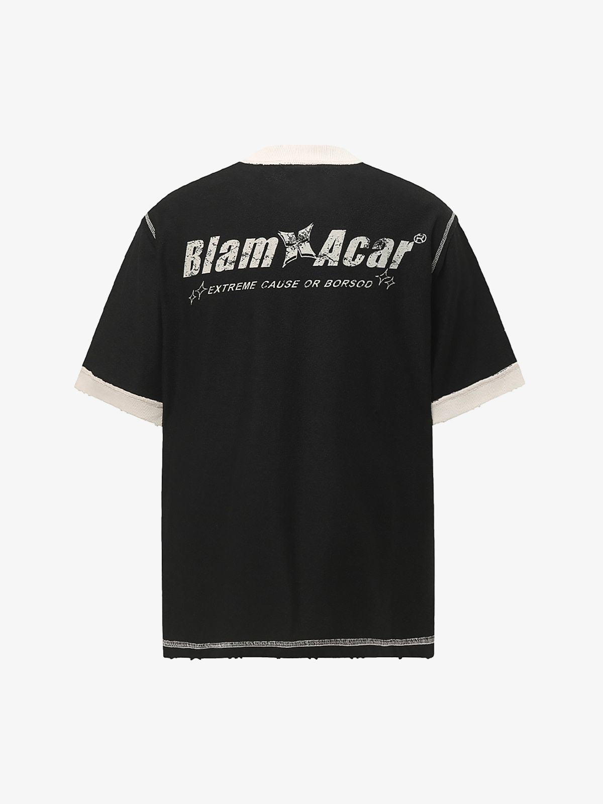 Distressed NO. 28 Jersey T-Shirt - 2442