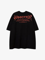 Crow Erosion Shadow Hip-Hop T-shirt - 2090