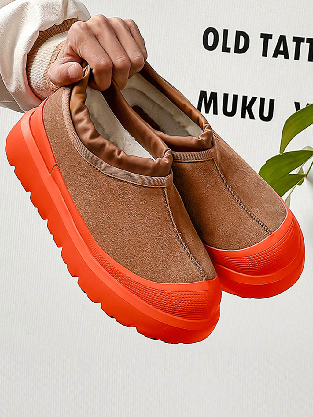 Theprecipice Thick-soled Fleece Fur Snow Boots