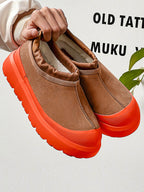 Theprecipice Thick-soled Fleece Fur Snow Boots