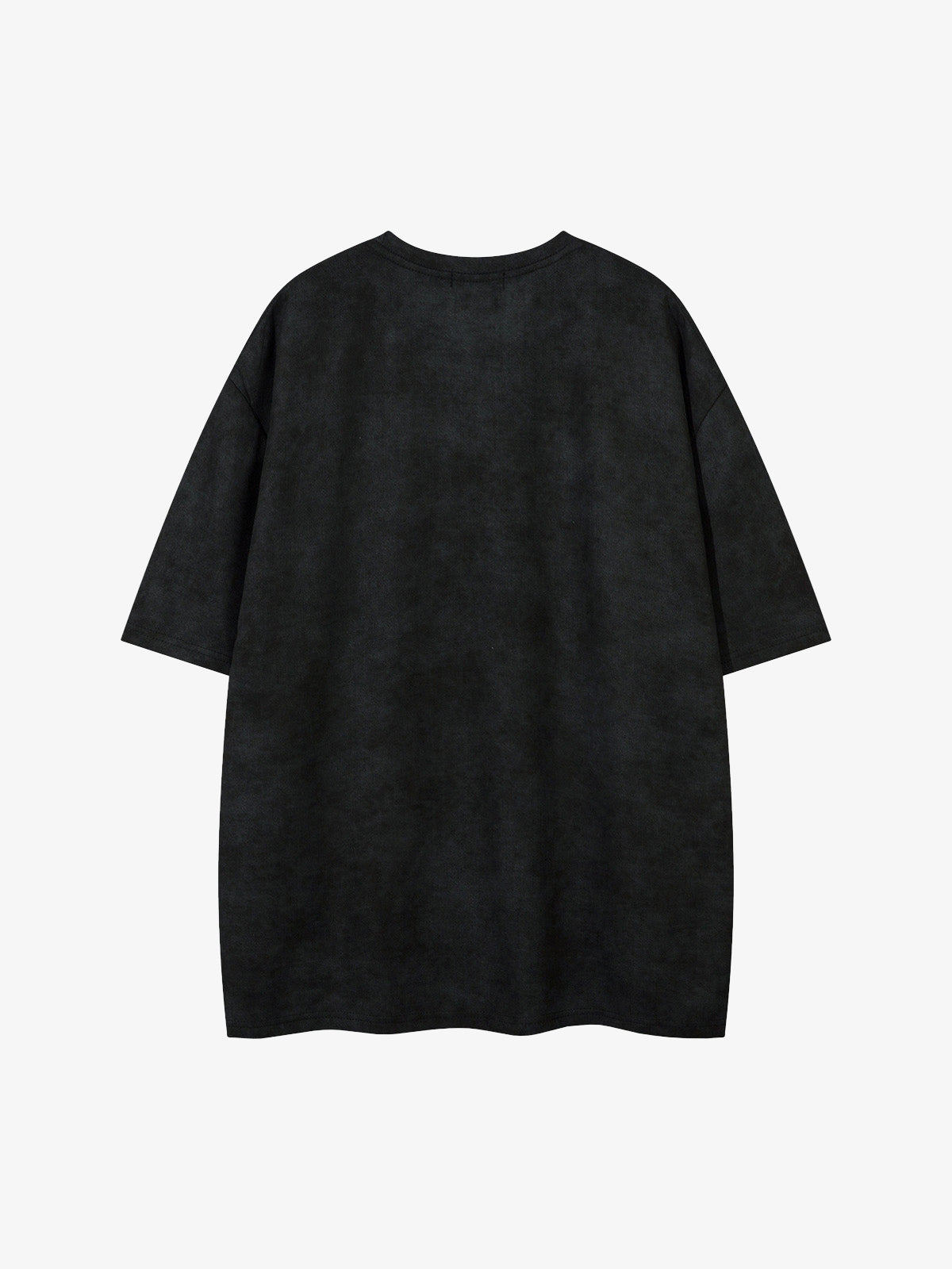 Oversized Graphic Suede Print T-Shirt