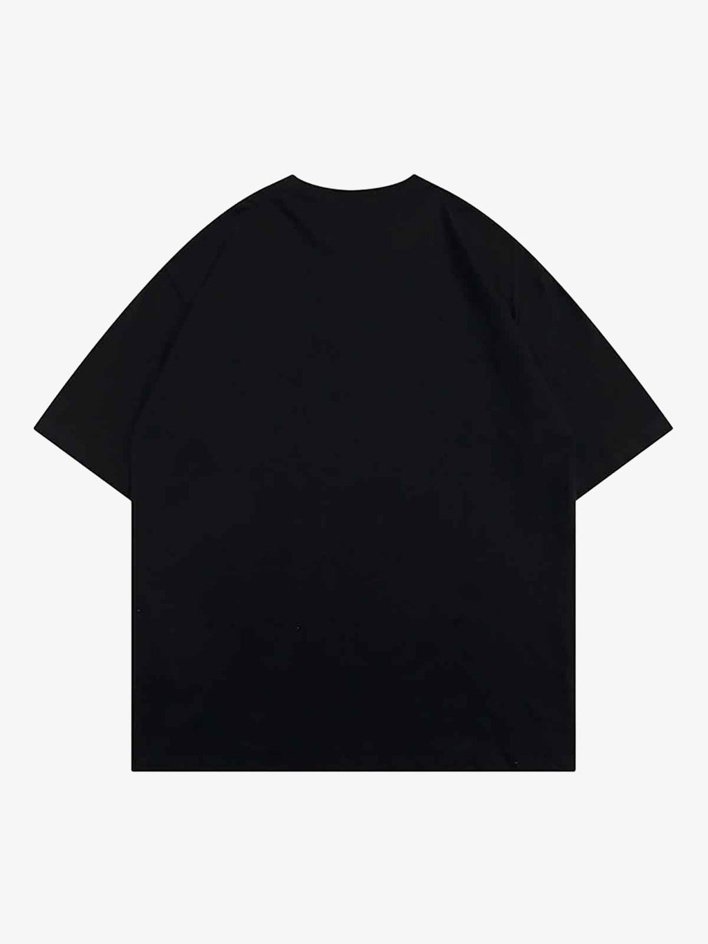 Theprecipice Masked Gangster Portrait Printed T-Shirt-1533