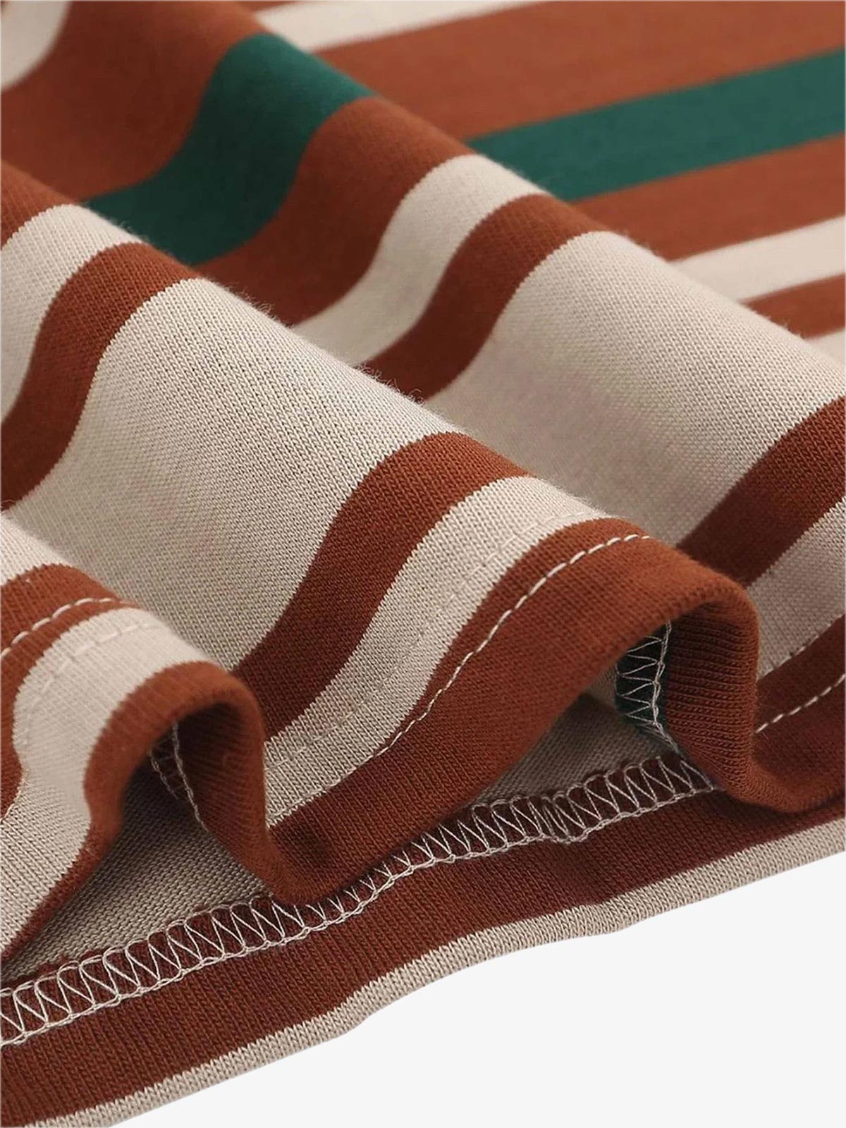 Theprecipice Vintage Striped Polo Shirt - 2165