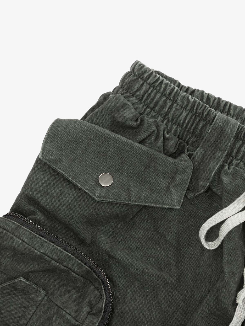 Heavy Tie Dye Multi Pockets Washed Shorts - 2088
