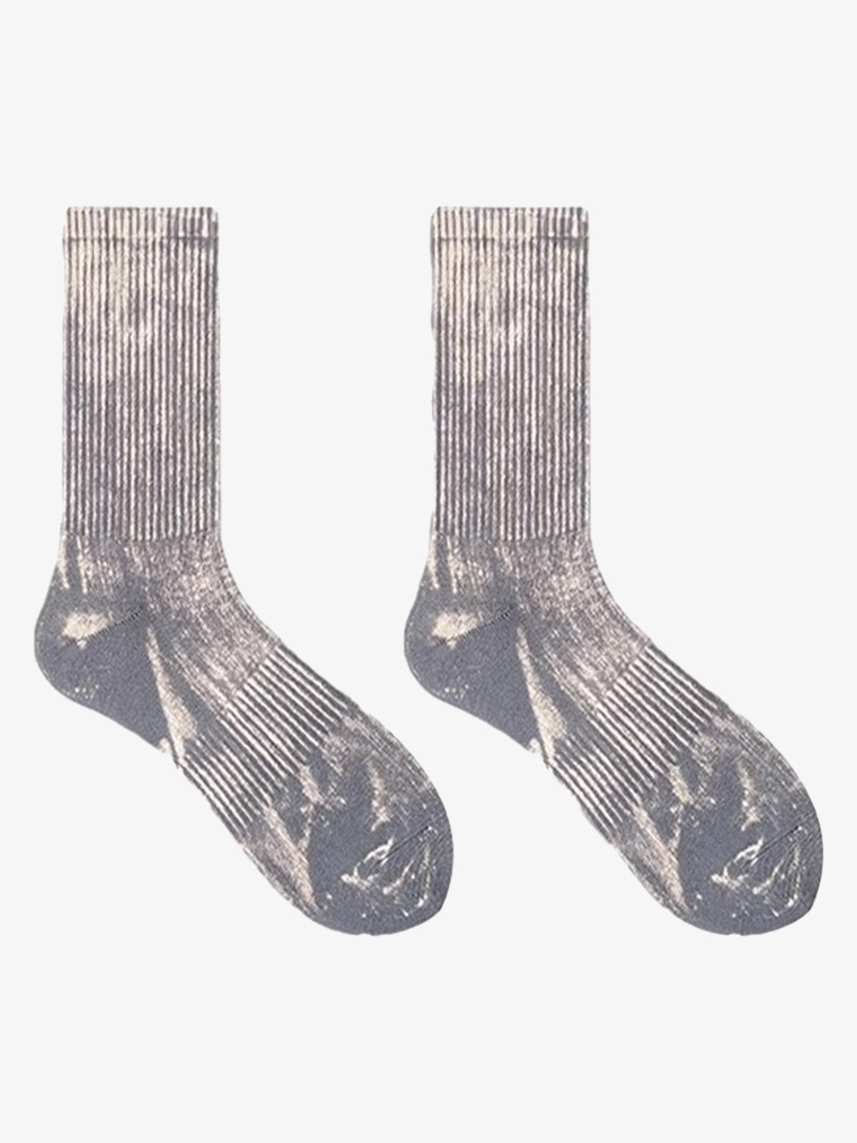 Theprecipice Workwear Distressed Tie-dyed Socks