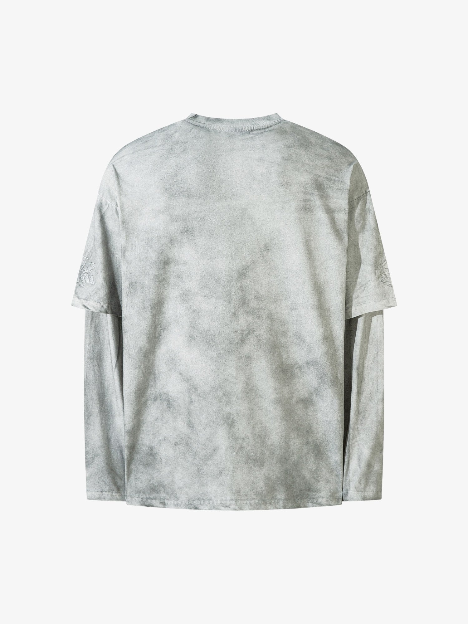 Theprecipice High Street Hip-hop Patchwork Long-sleeved T-shirt - 2269