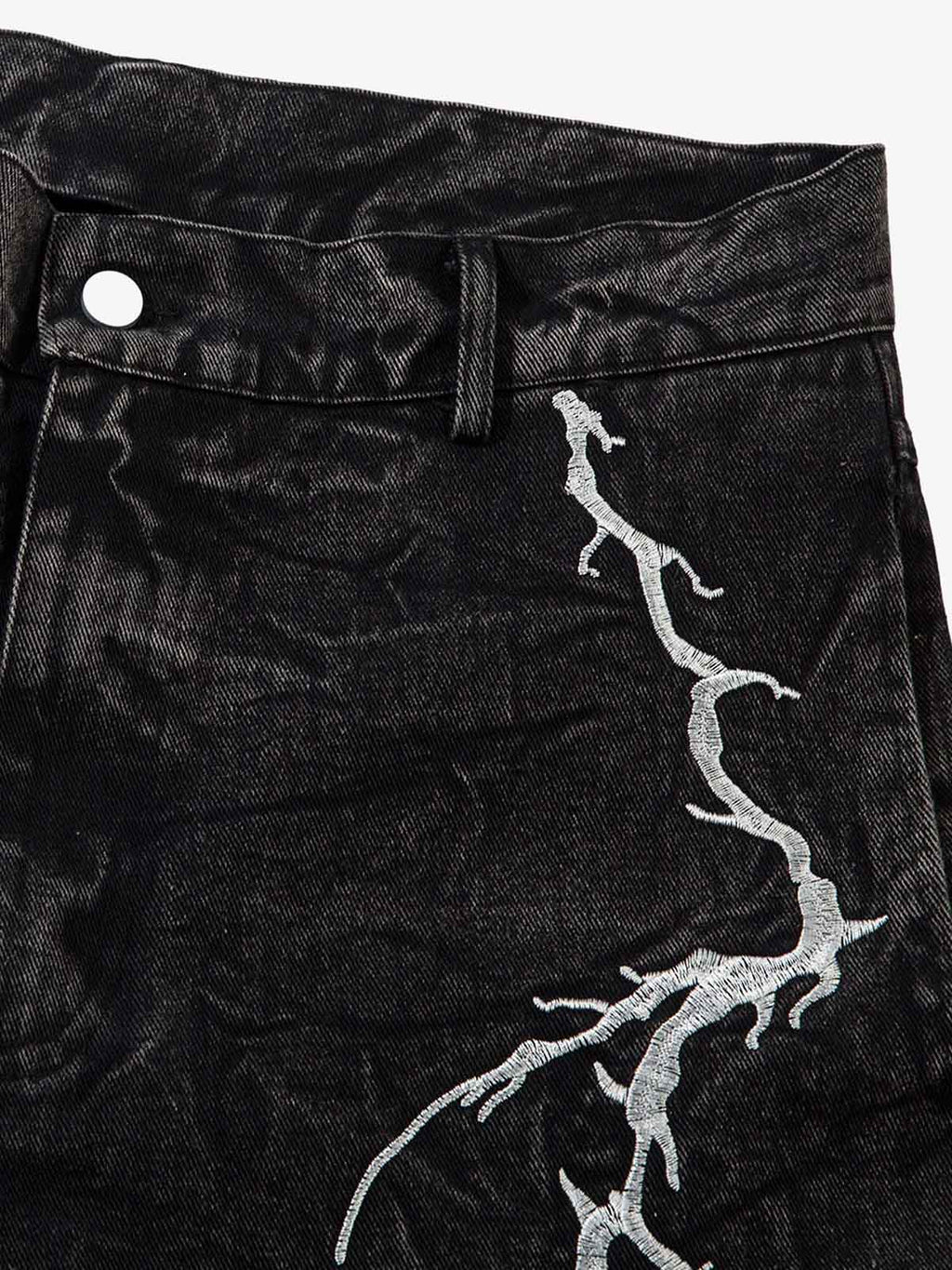 Theprecipice High Street Hip-hop Distressed Washed Jeans - 2185
