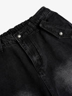 Street Stripe Paneled Work Jeans