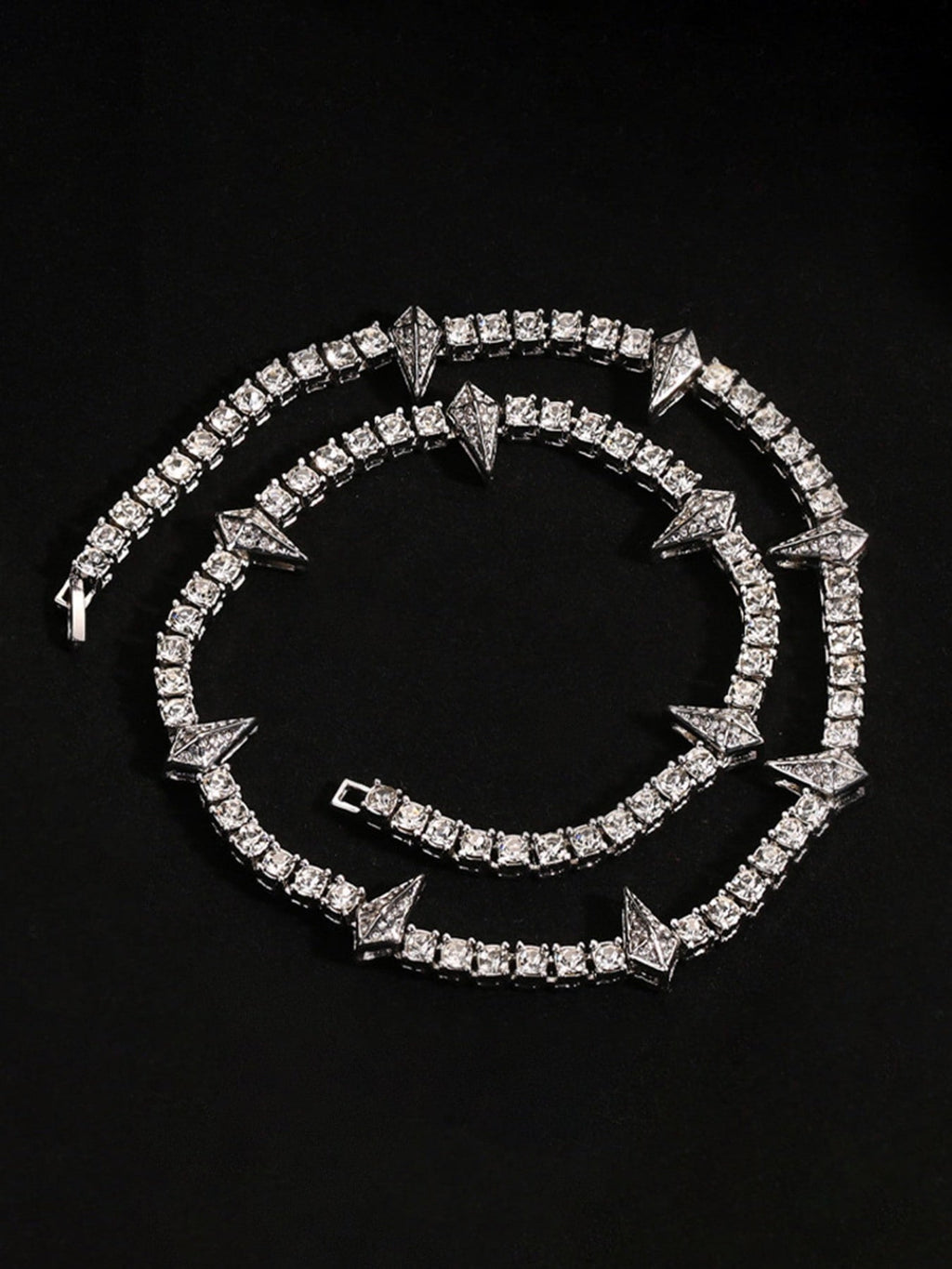 Theprecipice Hip Hop Collarbone Chain Necklace - 2221