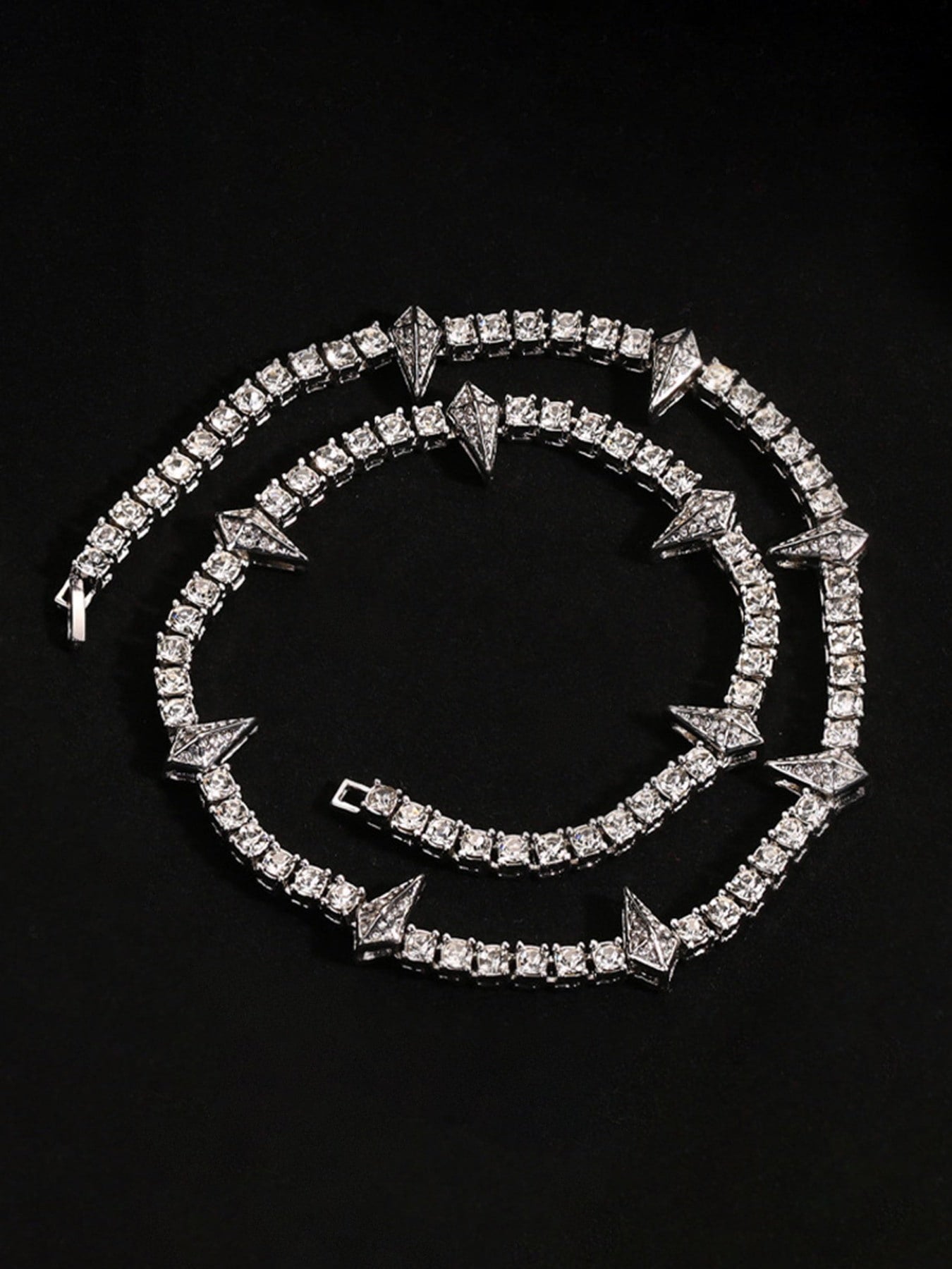 Theprecipice Hip Hop Collarbone Chain Necklace - 2221