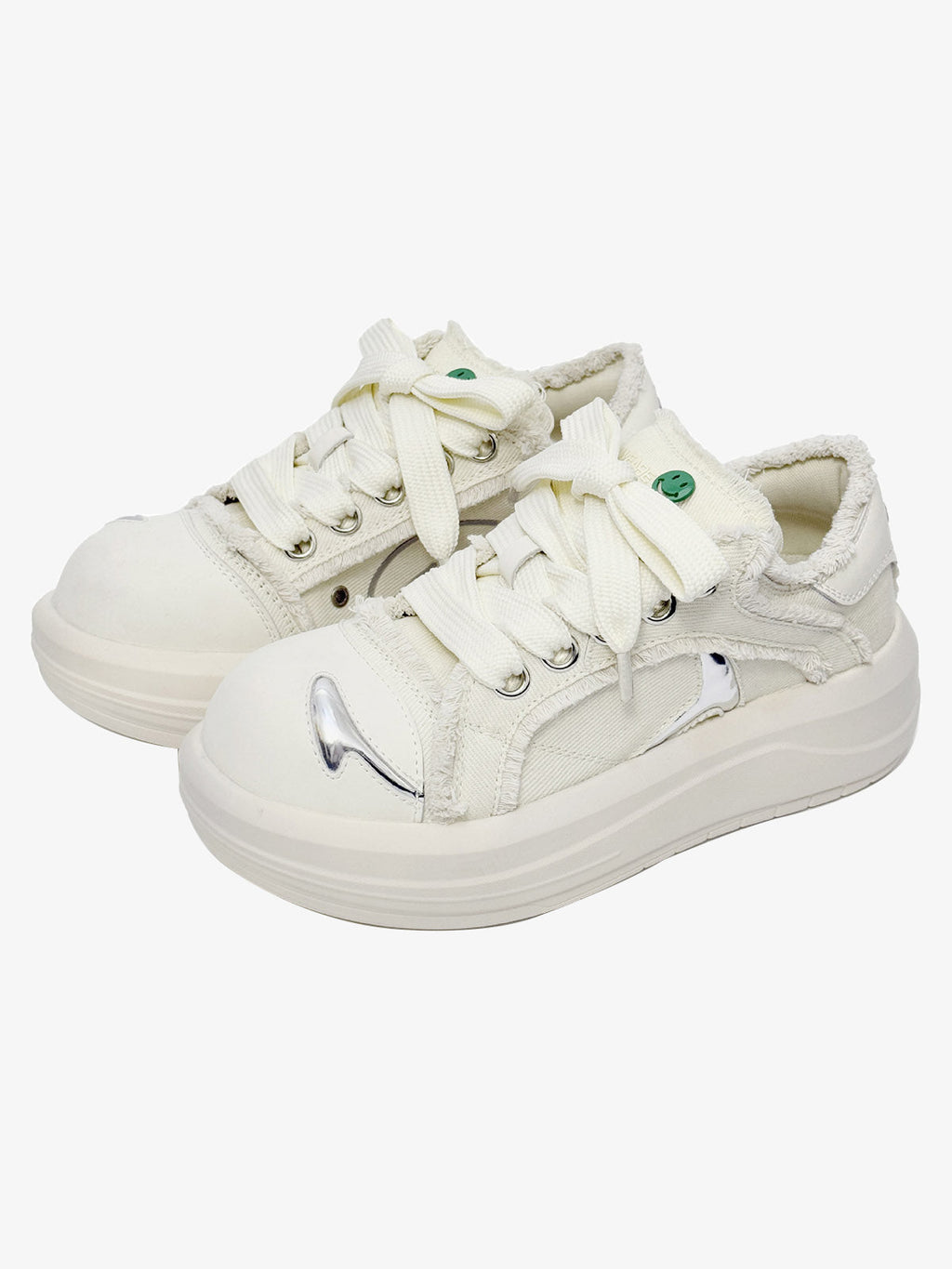 Street Deconstructed Split Whisker Sneakers