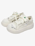 Street Deconstructed Split Whisker Sneakers