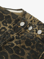 Theprecipice Leopard Print Street Style Workwear Overalls - 2020
