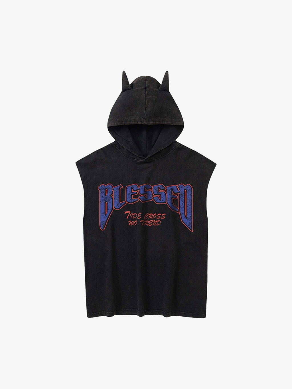 Theprecipice Washed Hooded Cotton Undershirt
