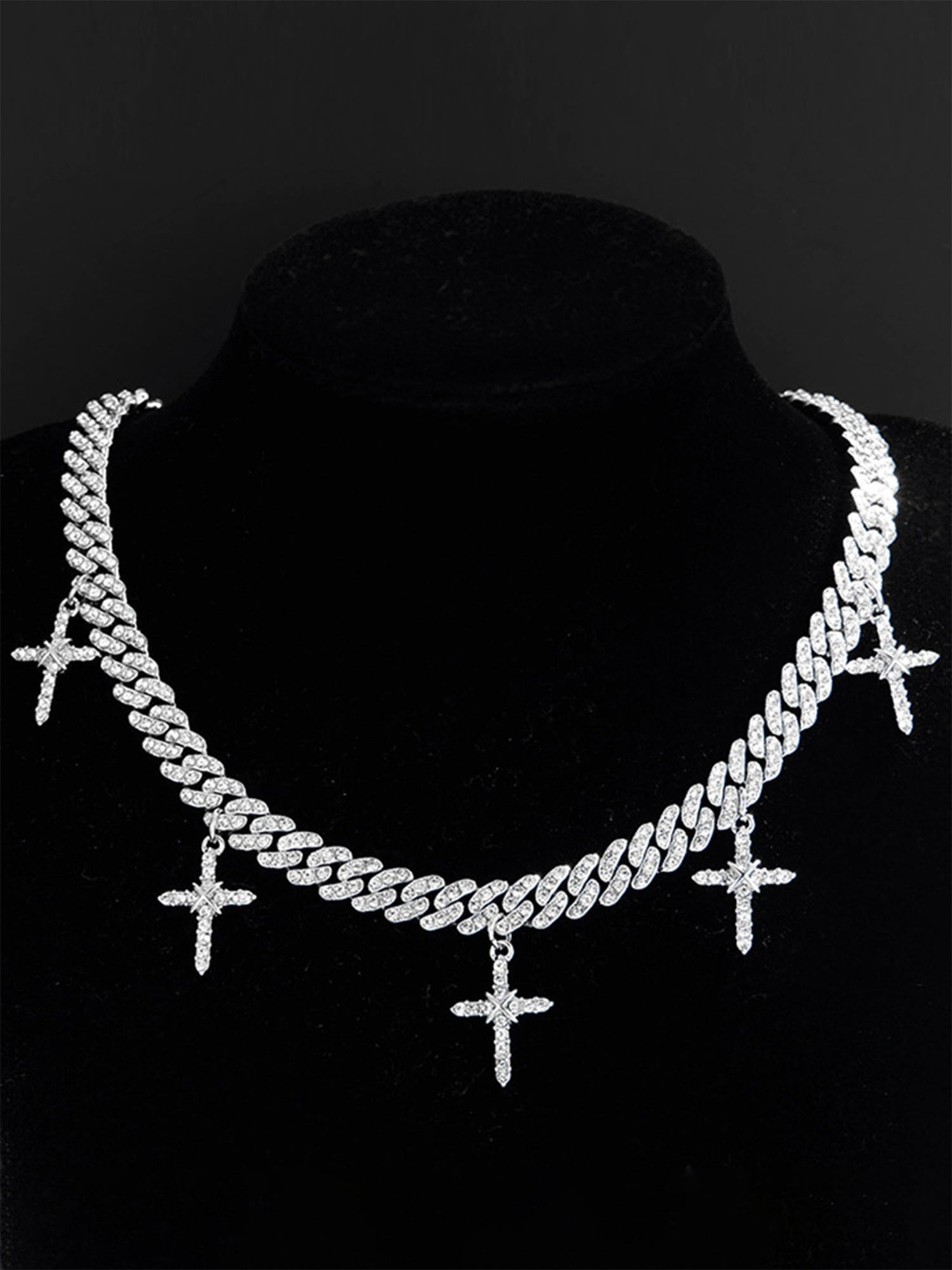 Theprecipice Cross Necklace - 1688