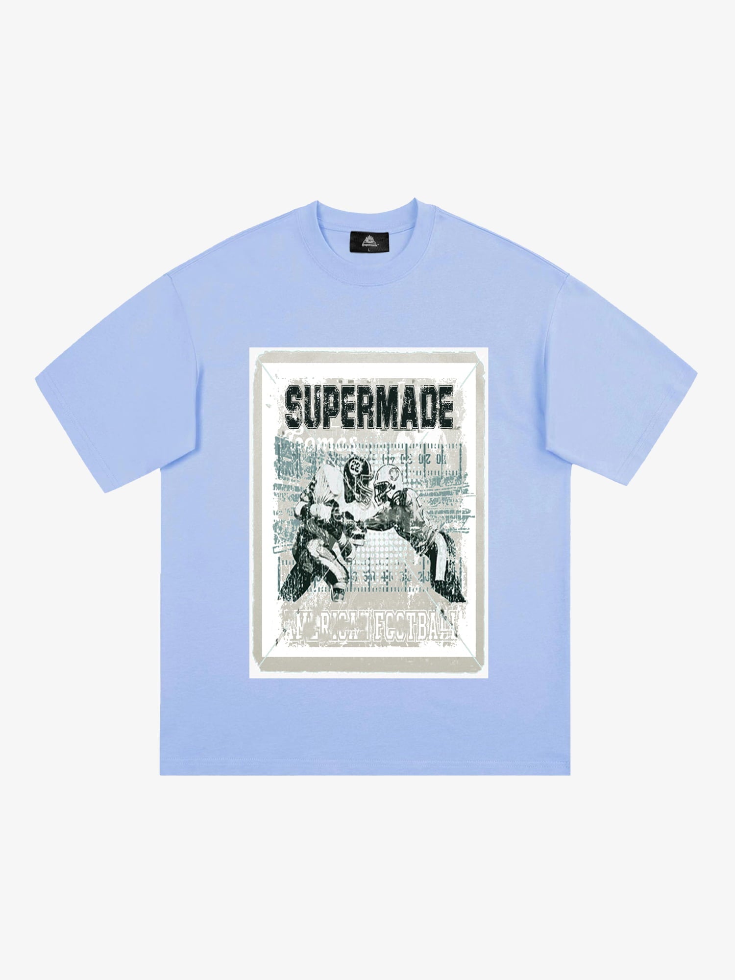 Super Bowl Football Print T-Shirt