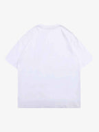 Theprecipice Masked Gangster Portrait Printed T-Shirt-1533