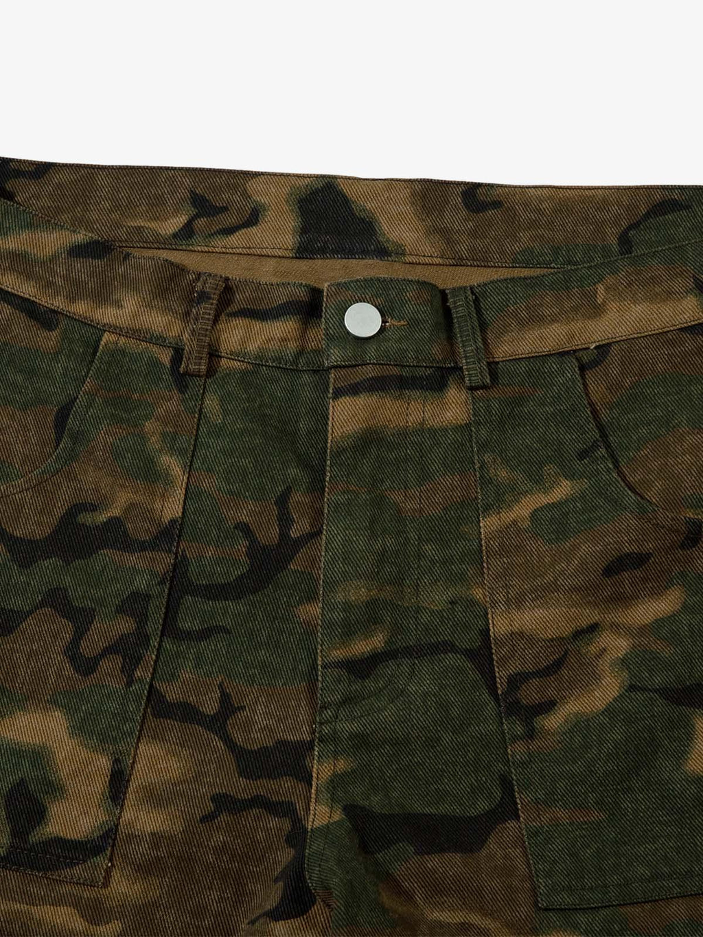 Theprecipice Street Camouflage Multi Pocket Cargo Pants - 2369