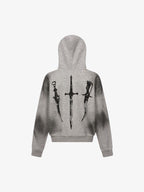 precipice × Mortemartt Graphic Hooded Jacket- 2279