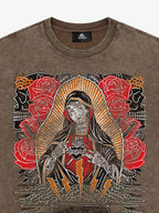 Original Vintage Virgin Mary Graphic T-Shirt