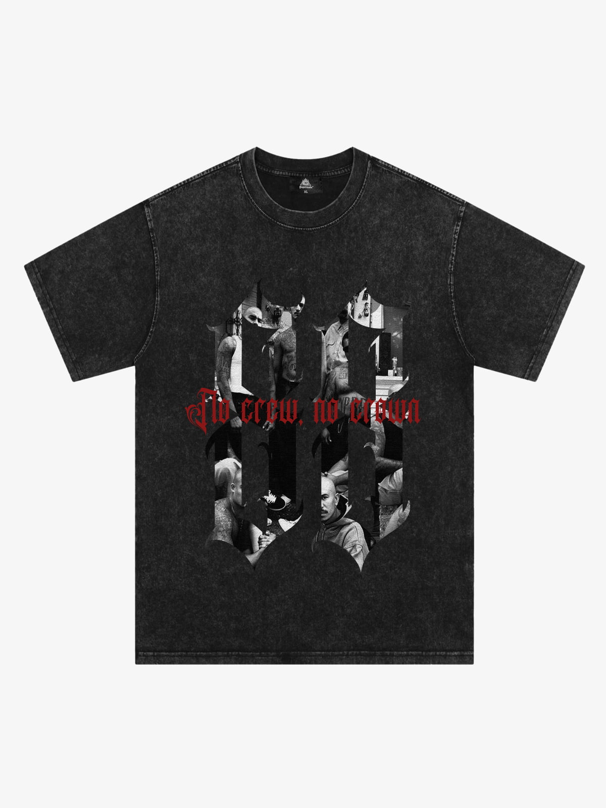 Original Photograph Letter Oversized Graphic T-Shirt
