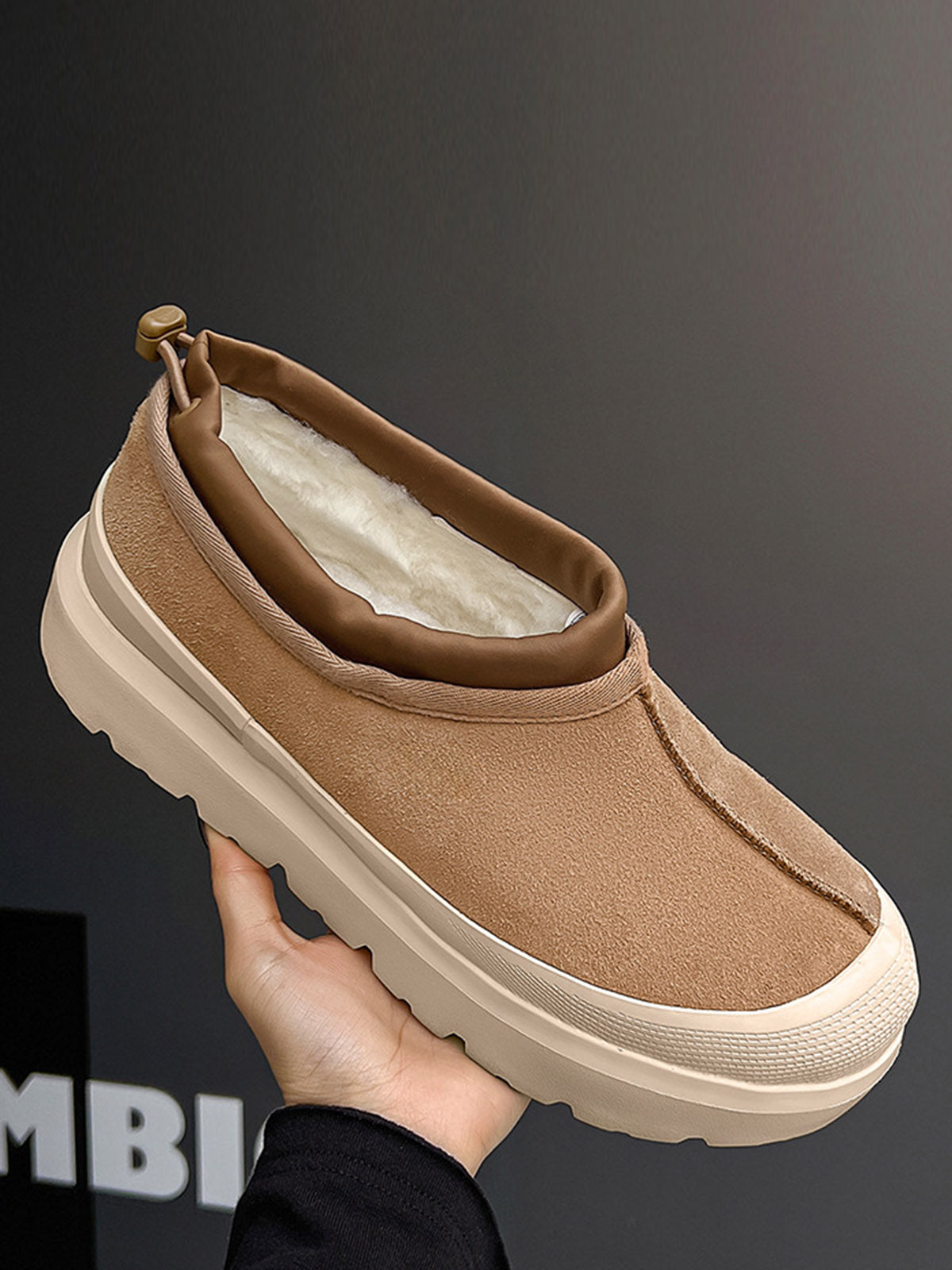 Theprecipice Thick-soled Fleece Fur Snow Boots