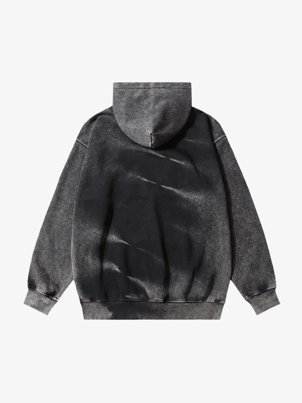 Theprecipice Tie-dye Contrasting Print Pullover Hoodie