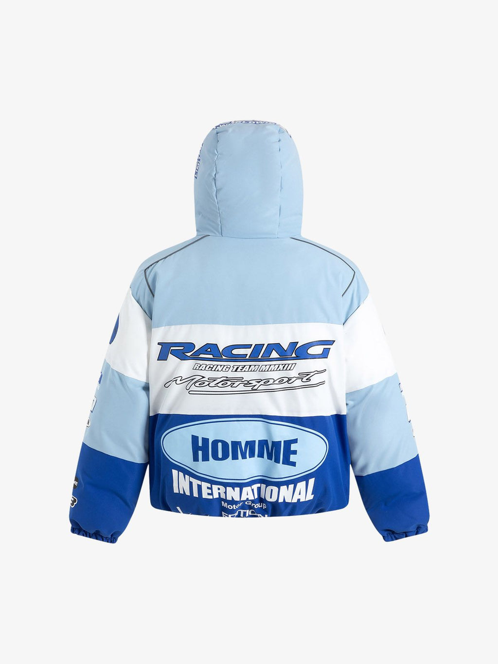 Theprecipice Motorcycle Racing Puffer Jacket