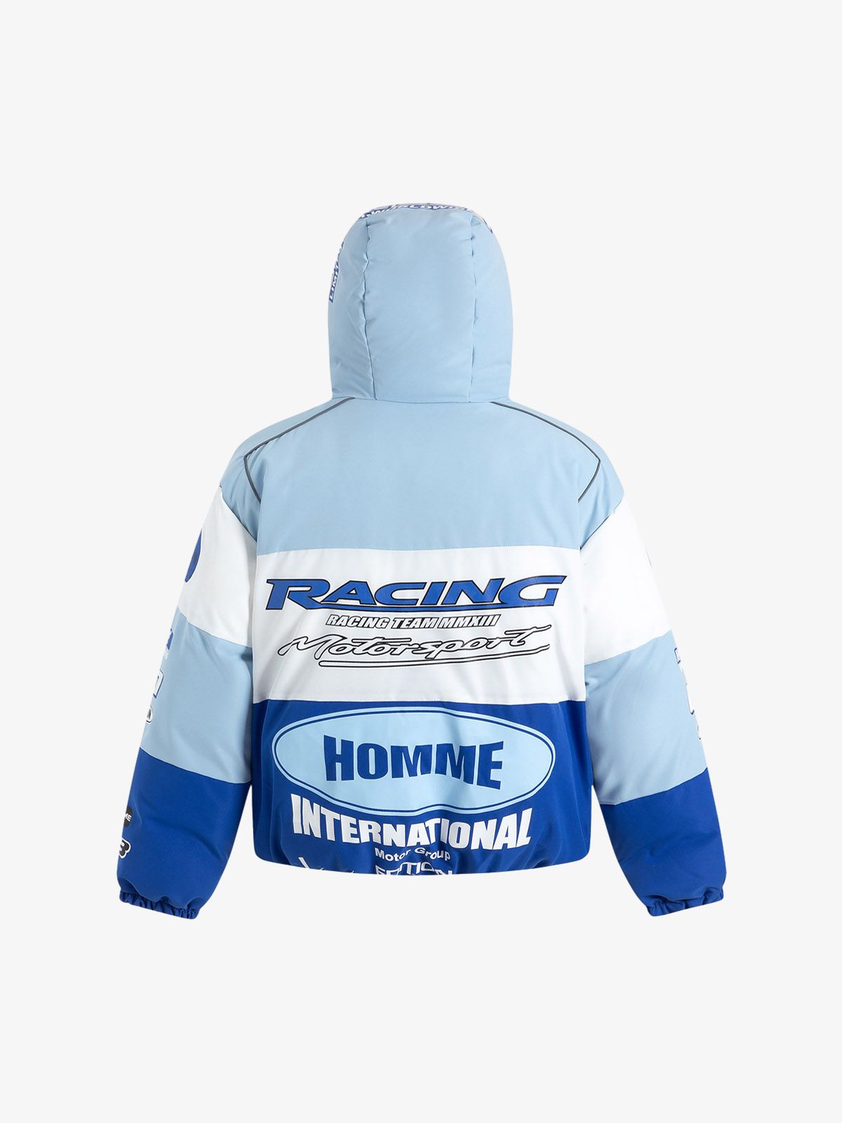 Theprecipice Motorcycle Racing Puffer Jacket
