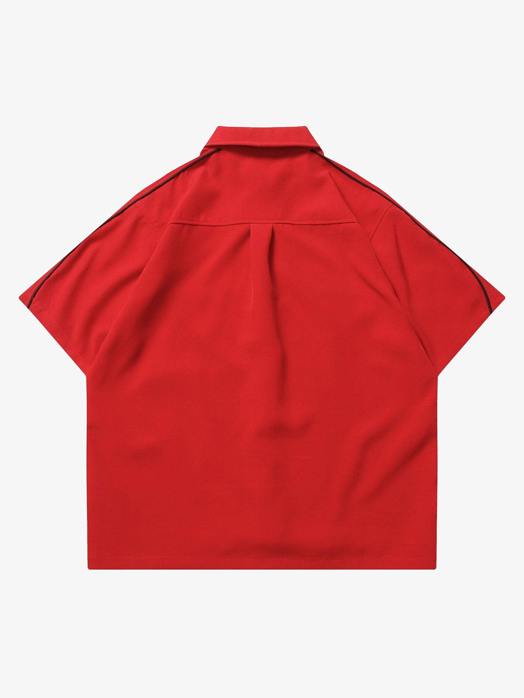 Theprecipice Star Zipper Design Shirt -1575