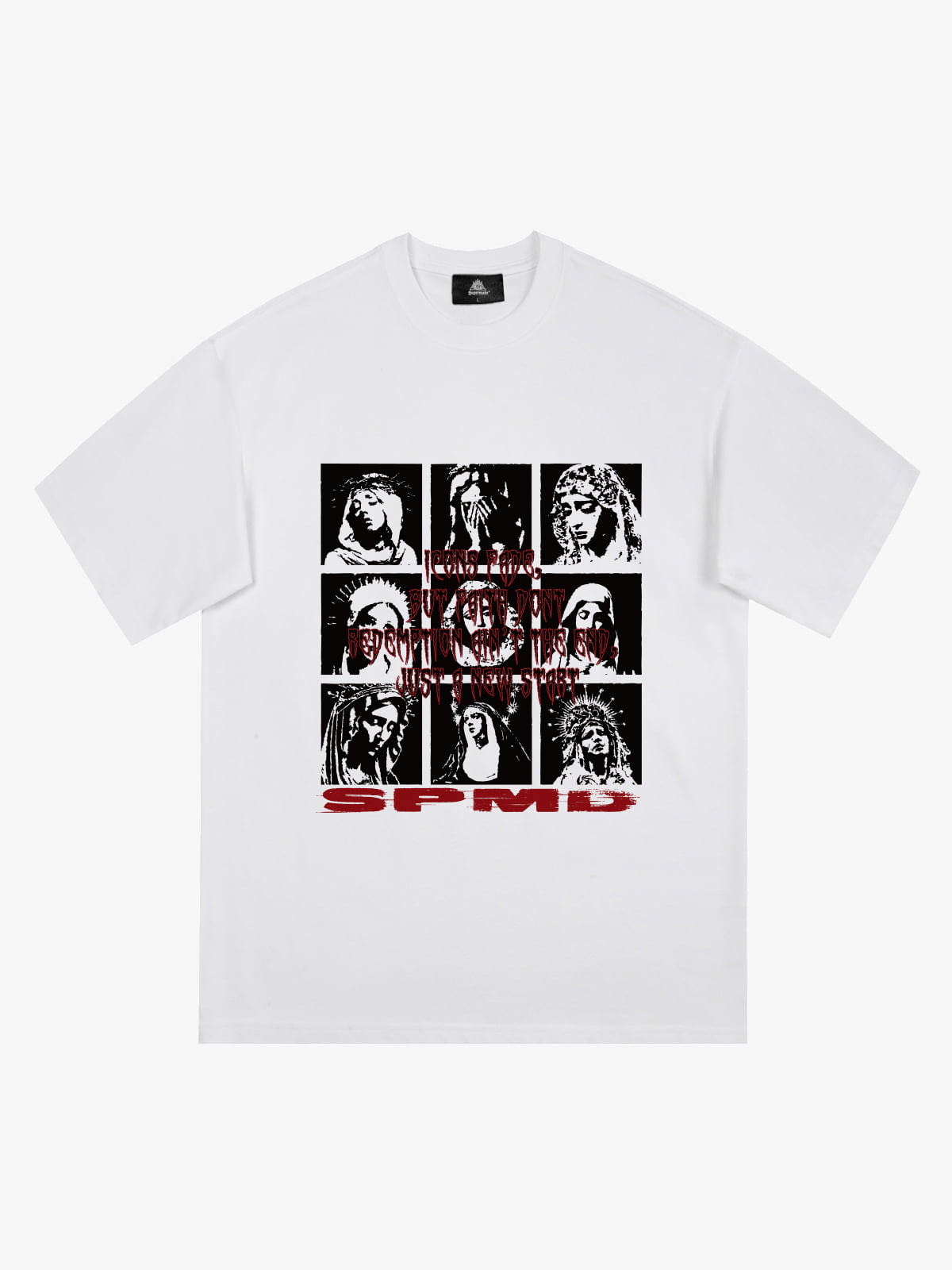 Original Saint Slogan Graphic T-Shirt